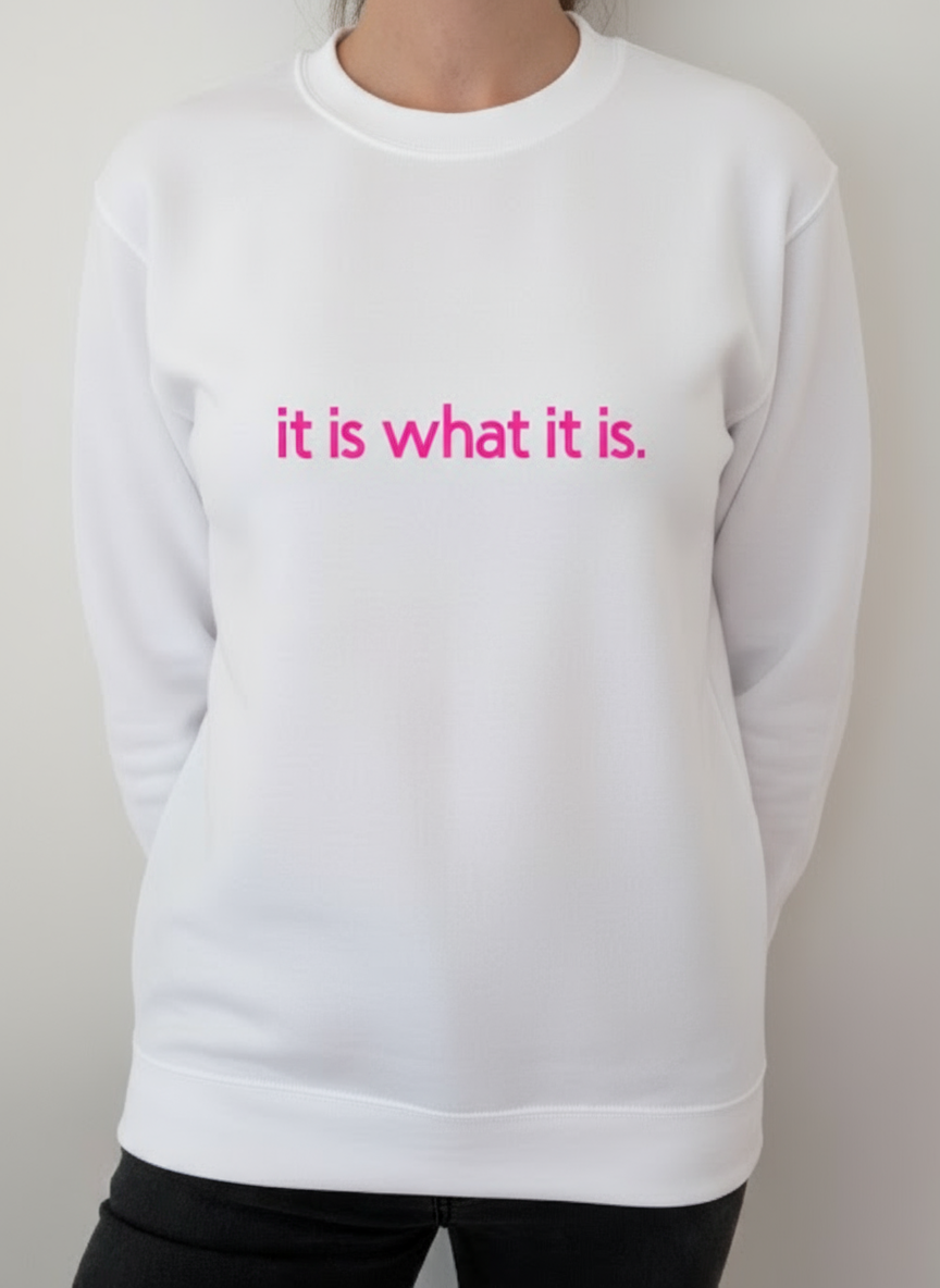 Sweatshirt "It is what it is!