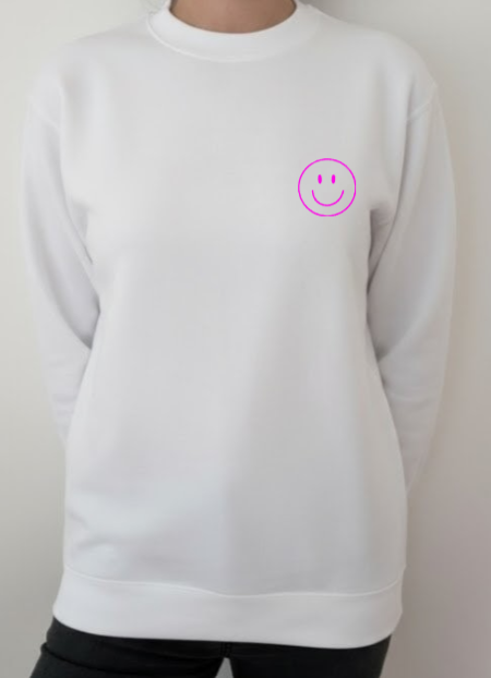 Sweatshirt "Neon Smiley"
